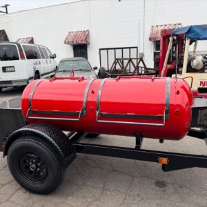 🔥 200-Gallon Offset Smoker with Insulated Firebox