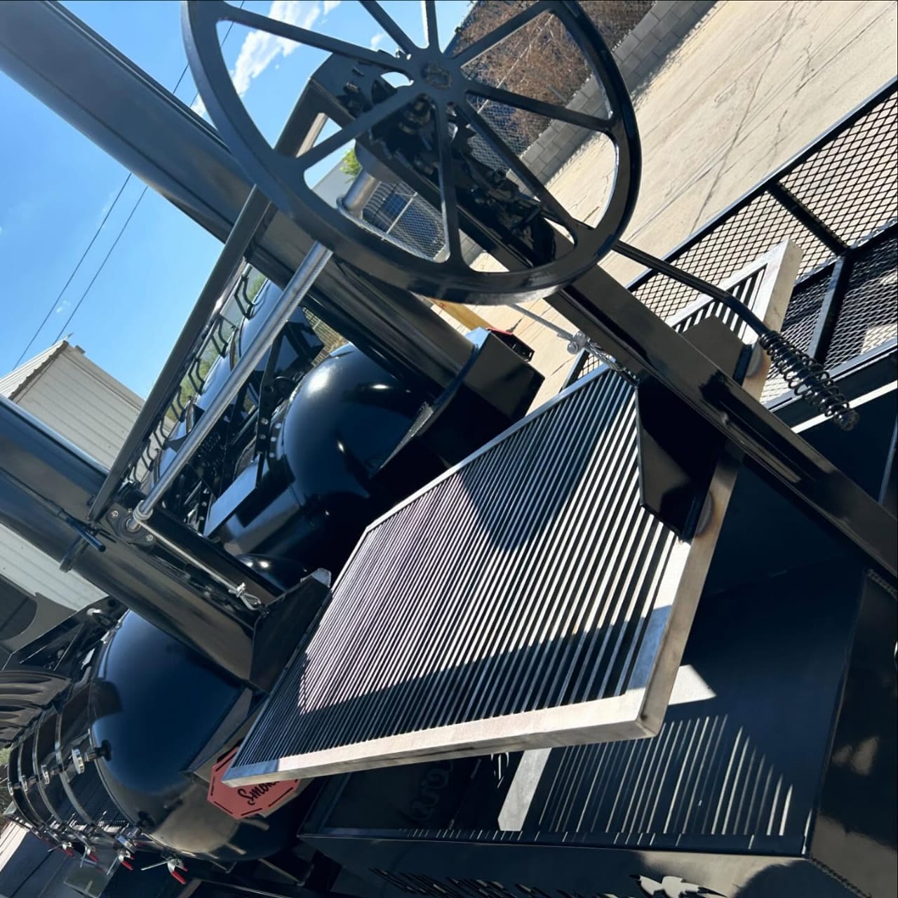 🔥 250-Gallon Offset Smoker with Insulated Firebox on Trailer - Image 8