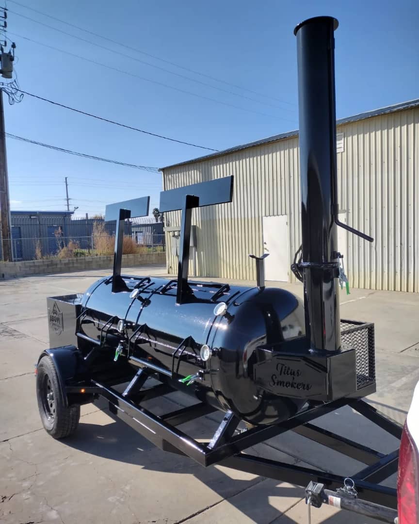 🔥 250-Gallon Offset Smoker with Insulated Firebox on Trailer - Image 6