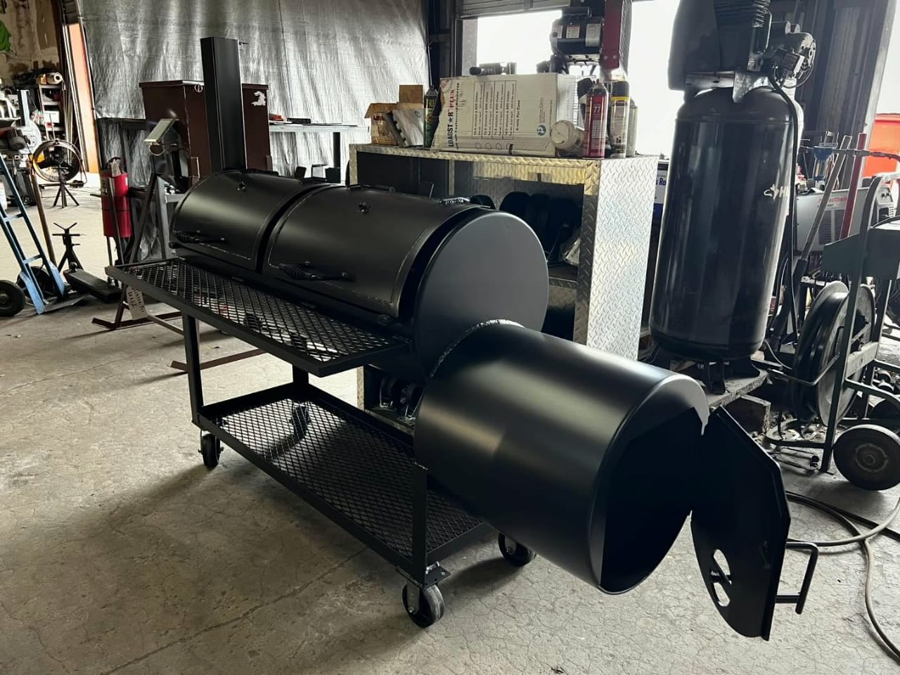 🔥 Exceptional 20" × 52" Offset Smoker — Precision Crafted for Serious Pitmasters