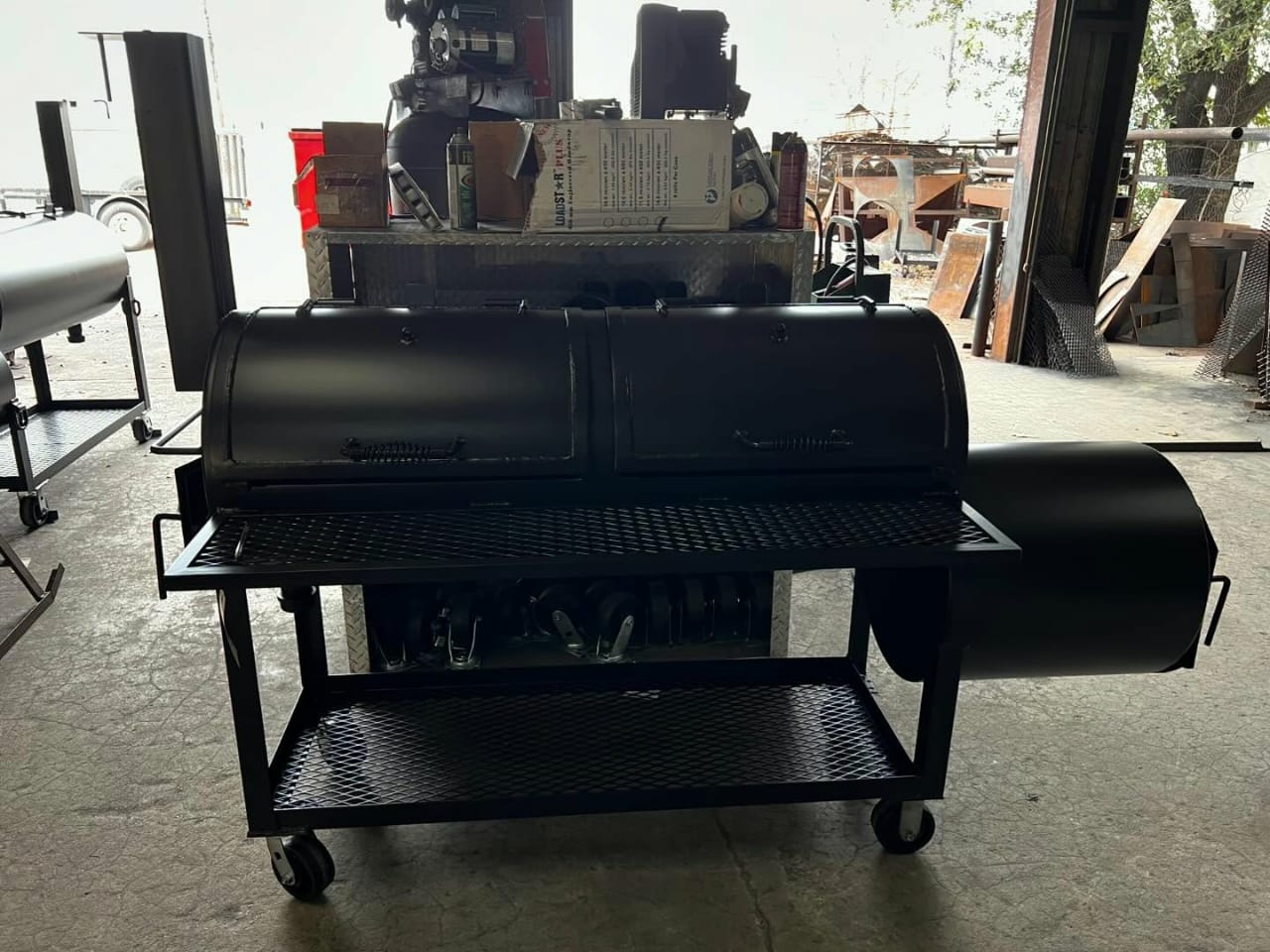 🔥 Exceptional 20" × 52" Offset Smoker — Precision Crafted for Serious Pitmasters - Image 3