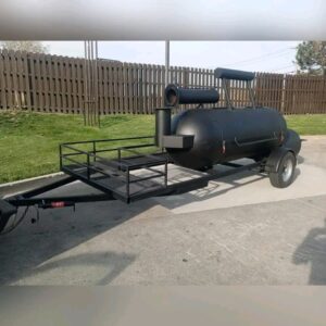 🔥 500-Gallon Custom Trailer Smoker — Power, Precision & Performance on Wheels
