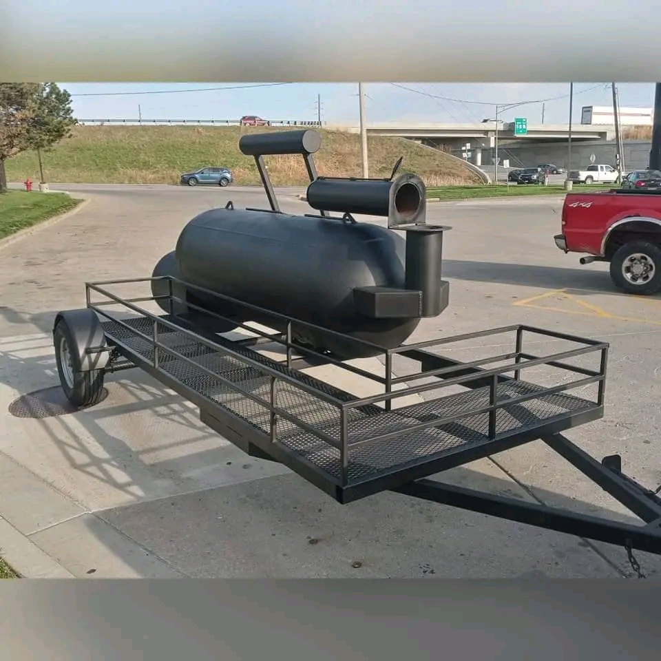 🔥 500-Gallon Custom Trailer Smoker — Power, Precision & Performance on Wheels - Image 2