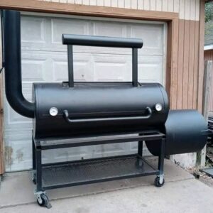 🔥 24" x 5' Offset Smoker — Handcrafted Power, Precision & Performance