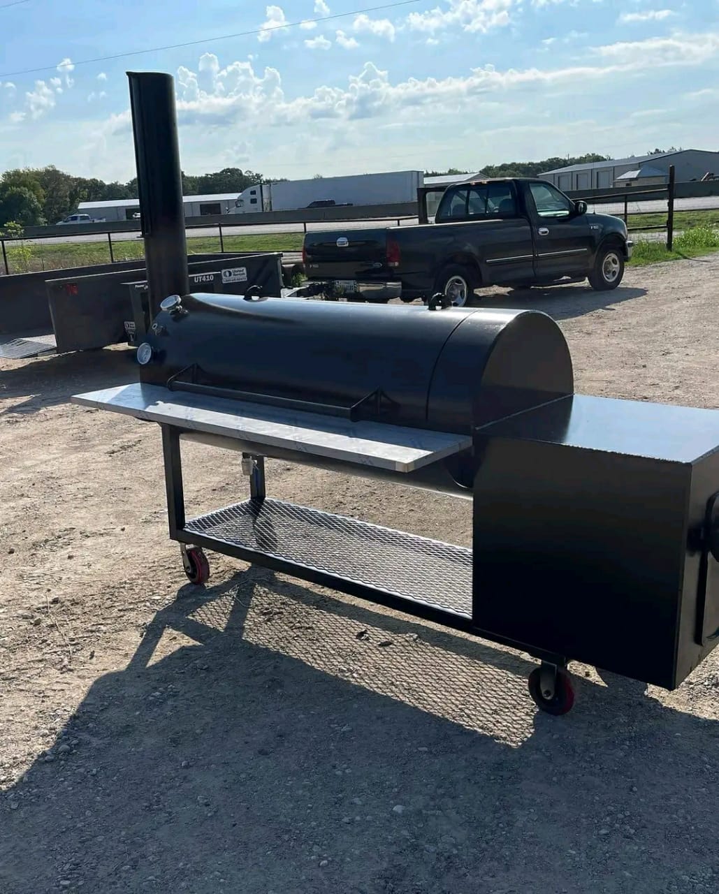 🔥 24” × 60” Backyard Offset Smoker - Image 3