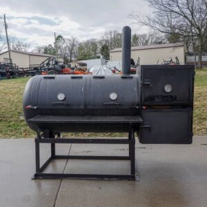 BBQ Smoker 250 Gallon Reverse Flow Patio BBQ Cooker
