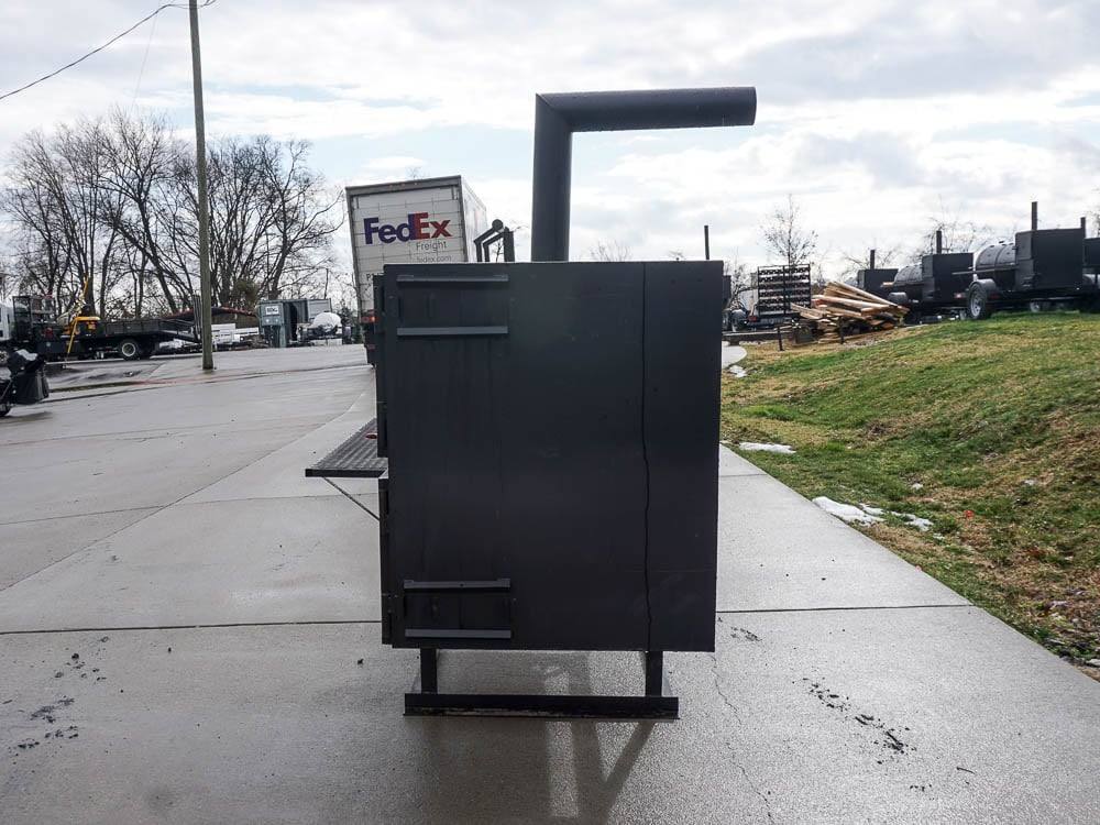 BBQ Smoker 250 Gallon Reverse Flow Patio BBQ Cooker - Image 5