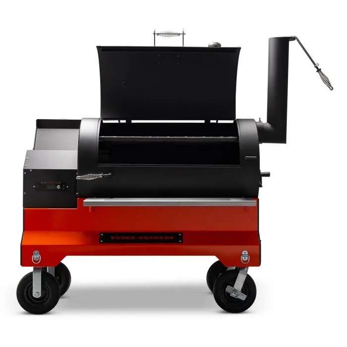 Yoder Smokers YS1500s Pellet Grill with ACS – Orange - Image 3