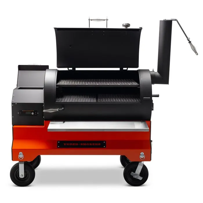 Yoder Smokers YS1500s Pellet Grill with ACS – Orange - Image 2